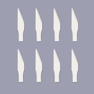 陶瓷雕刻刀片